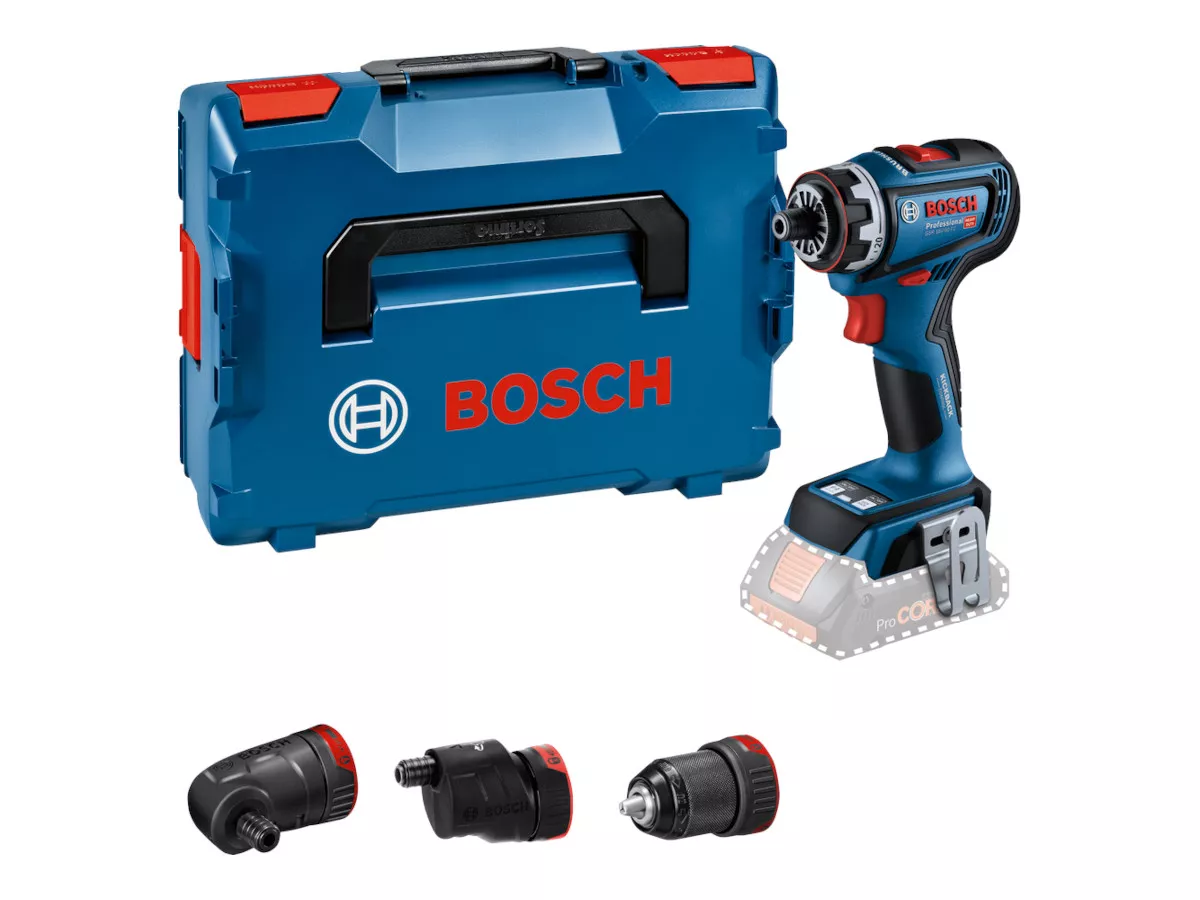 Perceuse visseuse GSR 18V-90 FC Bosch version solo + 3 mandrins